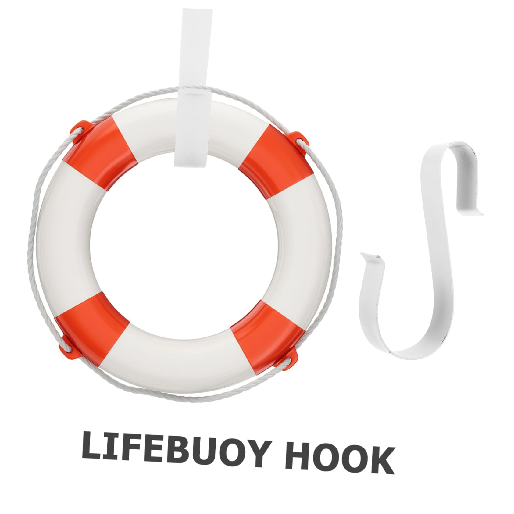 Gatuida 4pièces Support De Bouée Système De Rangement Multifonctionnel Pour Piscine Crochet Inoxydable Pour Équipements Nautiques Et Accessoires De Plage