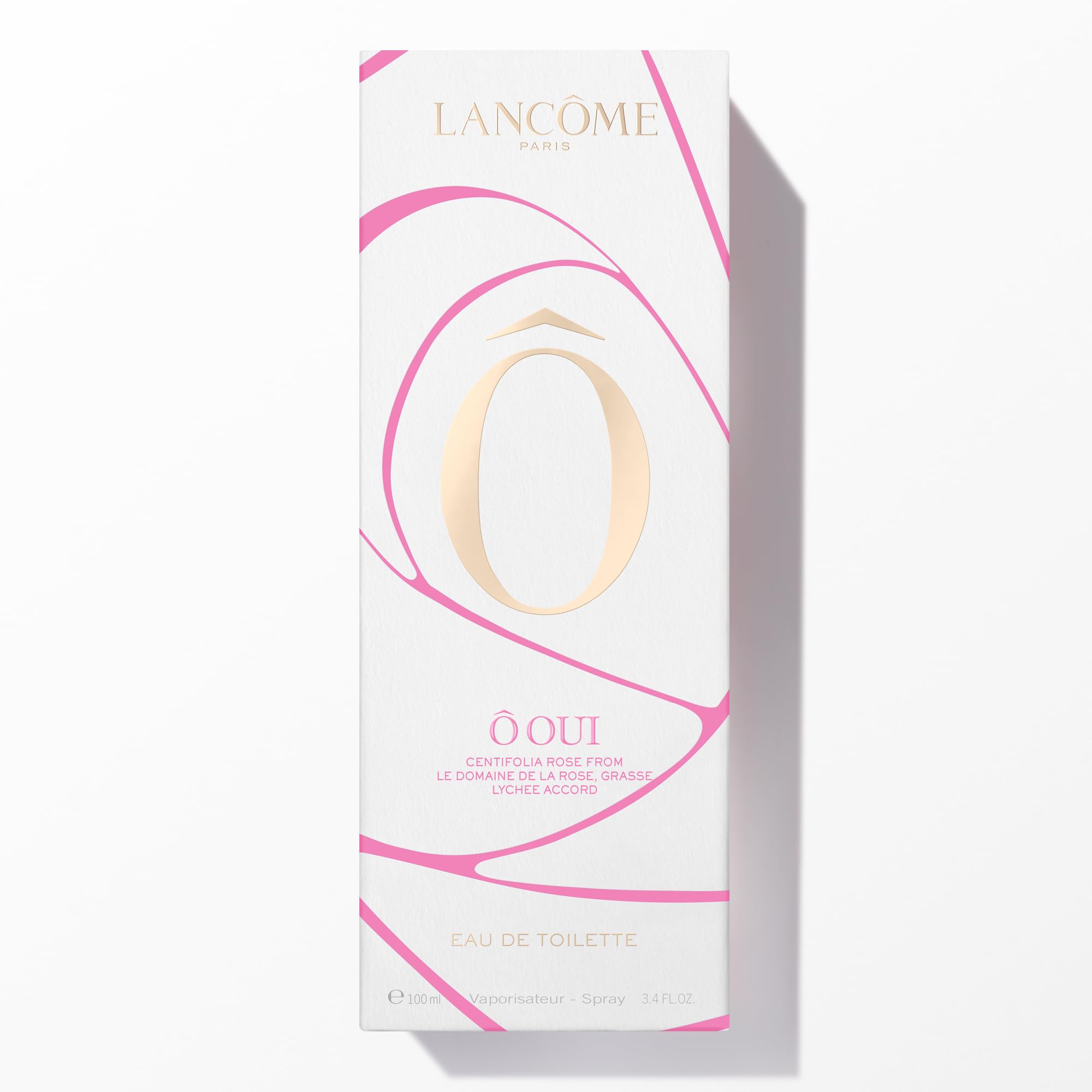 Lancôme Ô Oui Eau de Toilette für Damen, euphorisch-blumig, 100ml | Blumig-fruchtige Komposition mit Litschi, Bergamotte und Rose aus Grasse, mit sinnlicher Moschusnote