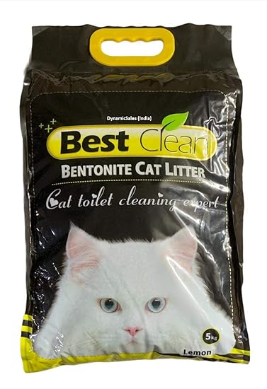 Buy Best Clean Lemon Flavor Ball Shaped Dust Free Cat Litter 5kg Double Pieces Online At Low Prices In India Amazon In