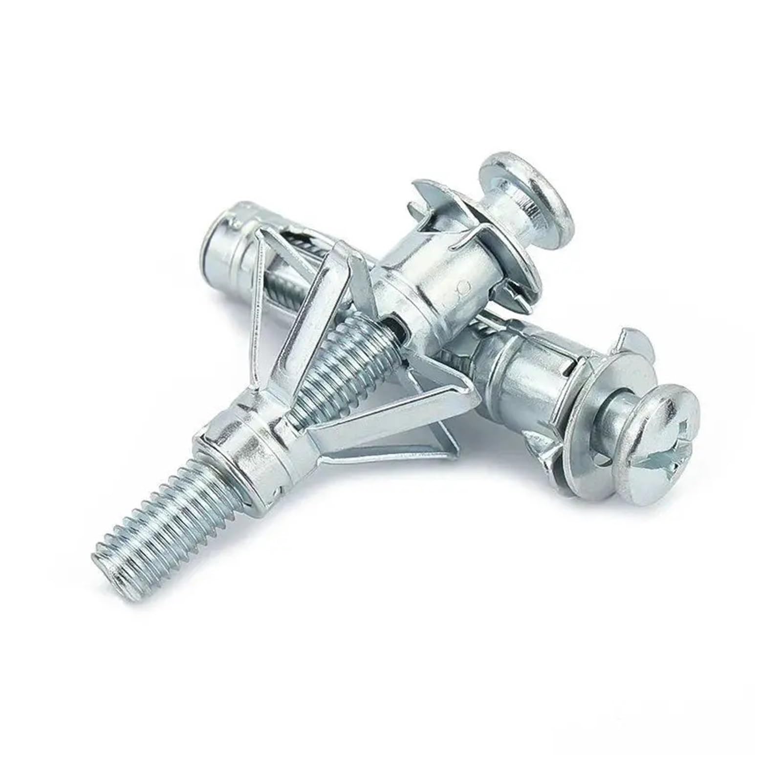 Kotwa ścienna Molly Hollow, kołek rozporowy do płyt gipsowo-kartonowych Wkręty rozporowe do kołków rozporowych do sufitu z płyt gipsowo-kartonowych(M5x65mm-20pcs)