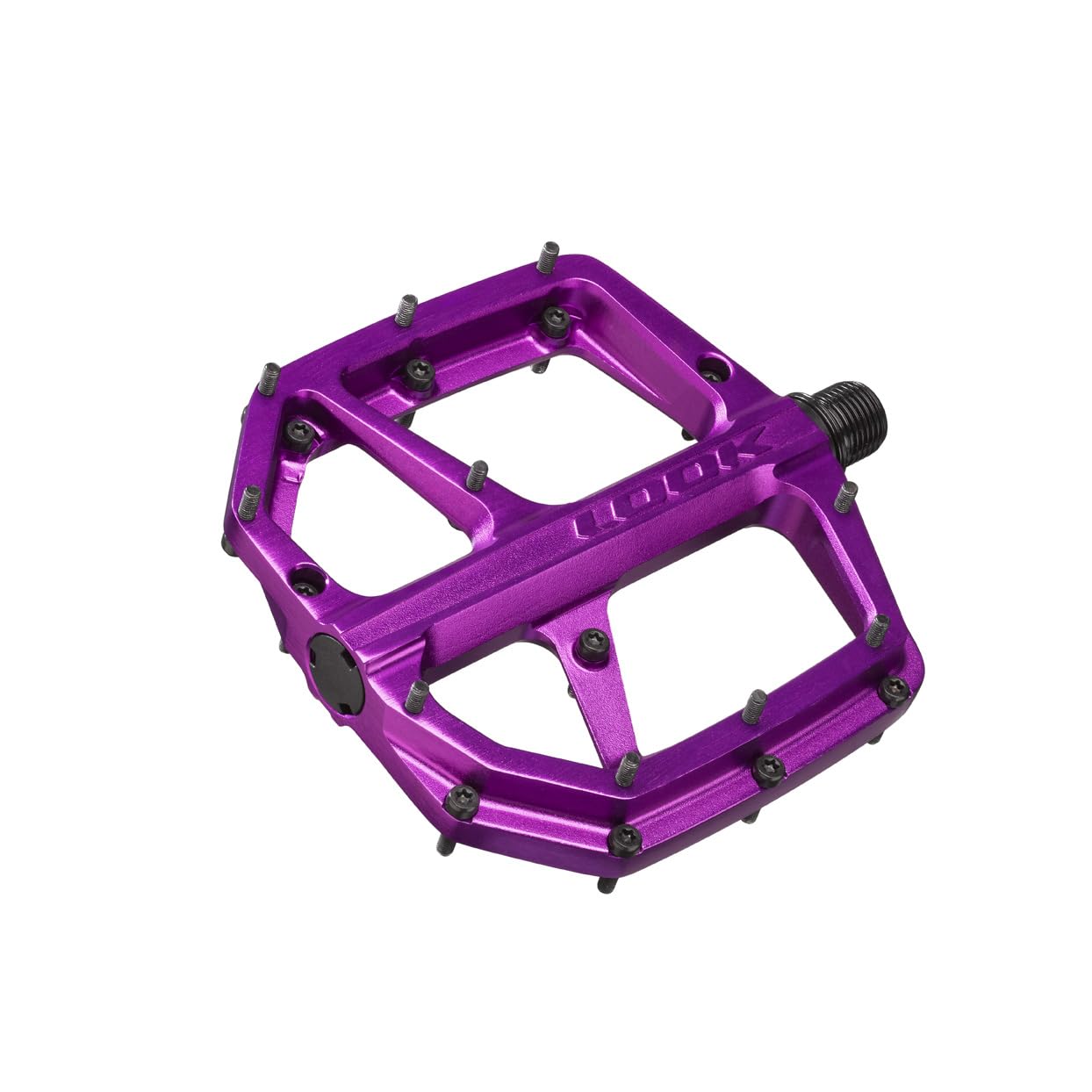 LOOK Trail Roc+ Flat MTB Pedals, Purple