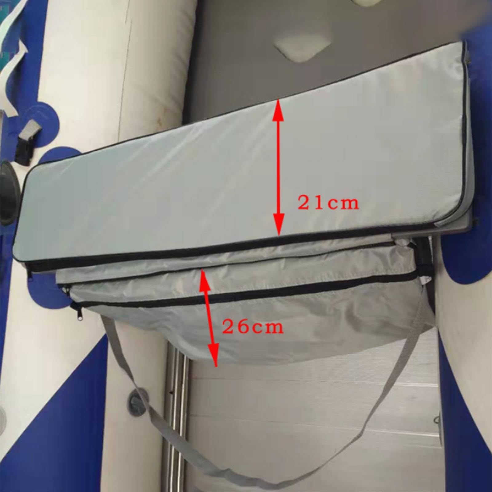 Bolsa de Almacenamiento para Asientos de Botes Inflables con Cojines, Portátil, Hecha de Oxford, Particularmente para Uso
