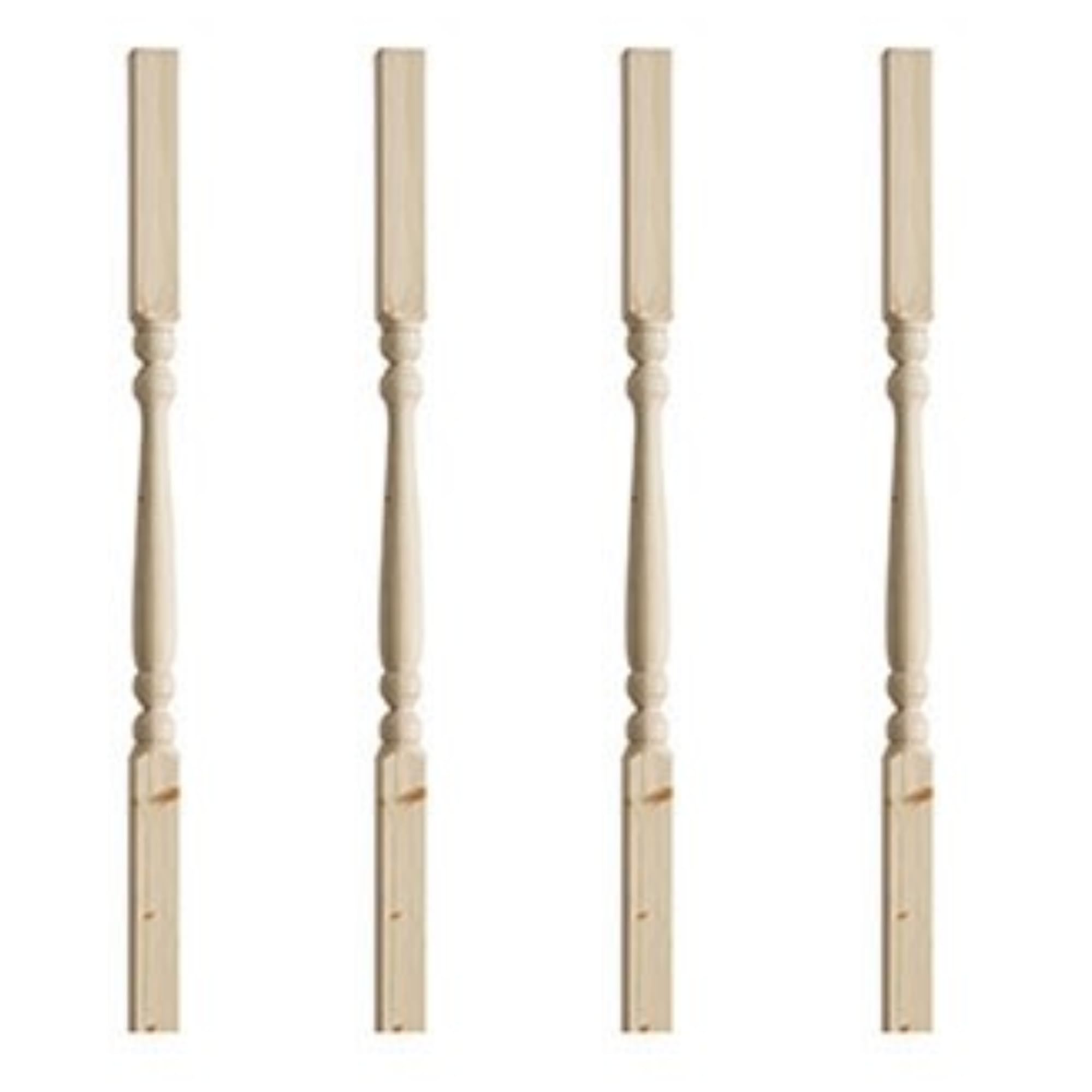 41x41 Pine Edwardian Spindle For Stairs 895mm - Pack of 4 ss5