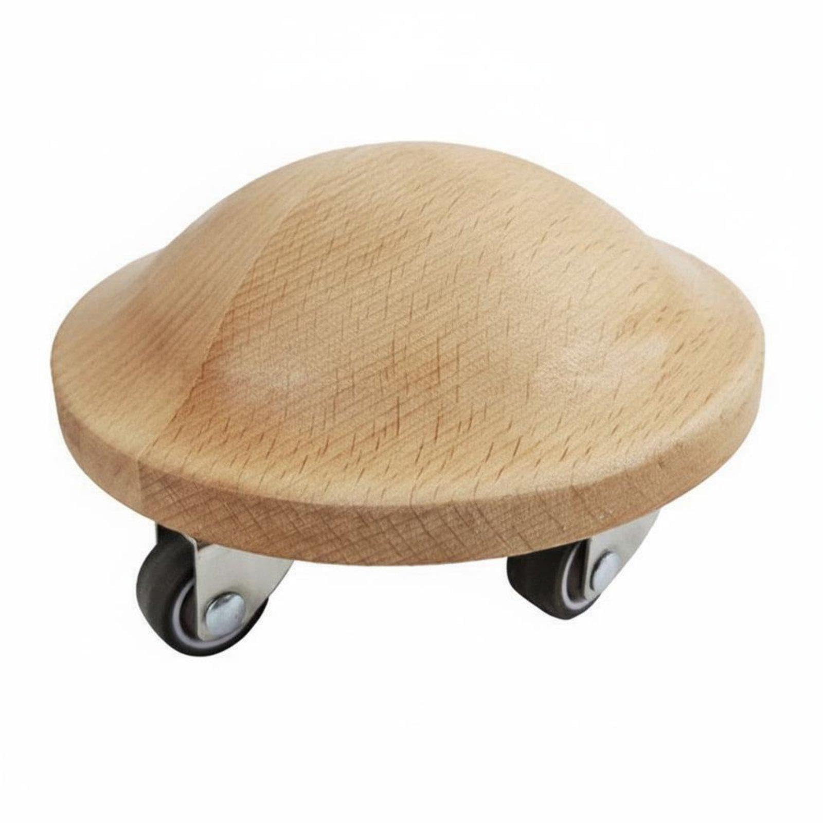 CALANDIS Arched Glider Smooth Sliding Spine Stretching Disc Anti-Slip Wooden Core Training Roller for Office Workers, Home Gym, Rehabilitation-picture-31