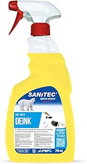Deink - Detersolvente Sgrassante per Inchiostro, Colla, Grasso, Graffiti e Vetrocamino - 750 ml