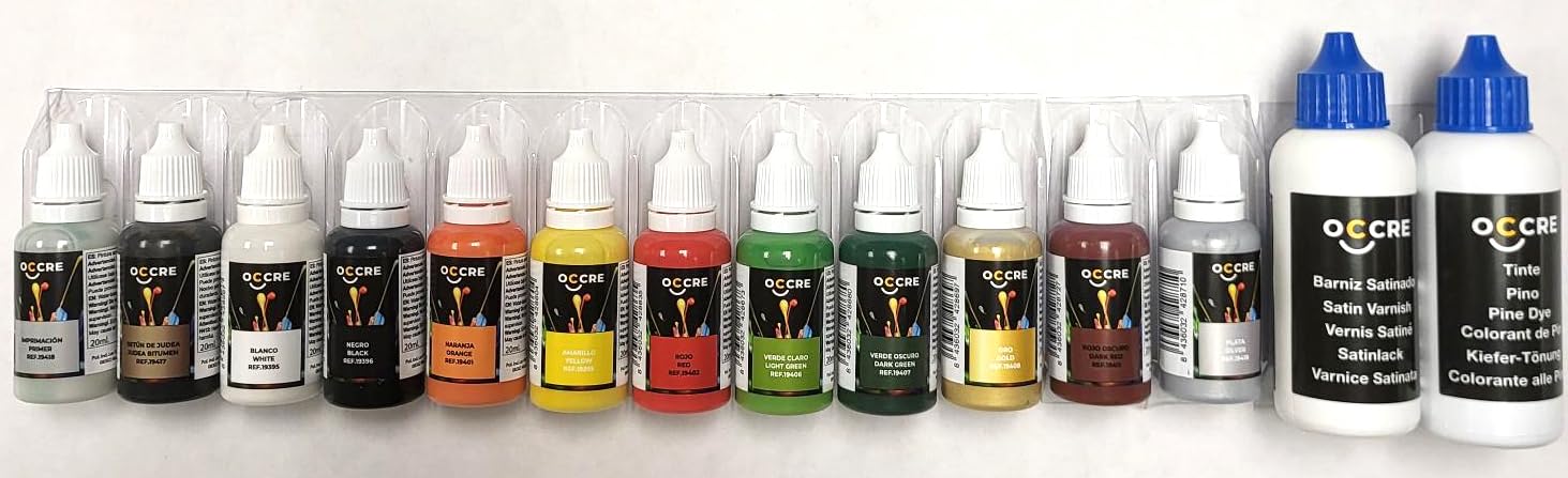 EarthMark Hercules Tugboat Ship Model 61002 (RC Ready) by Occre (Model with Occre Premium Acrylic Paint Set)