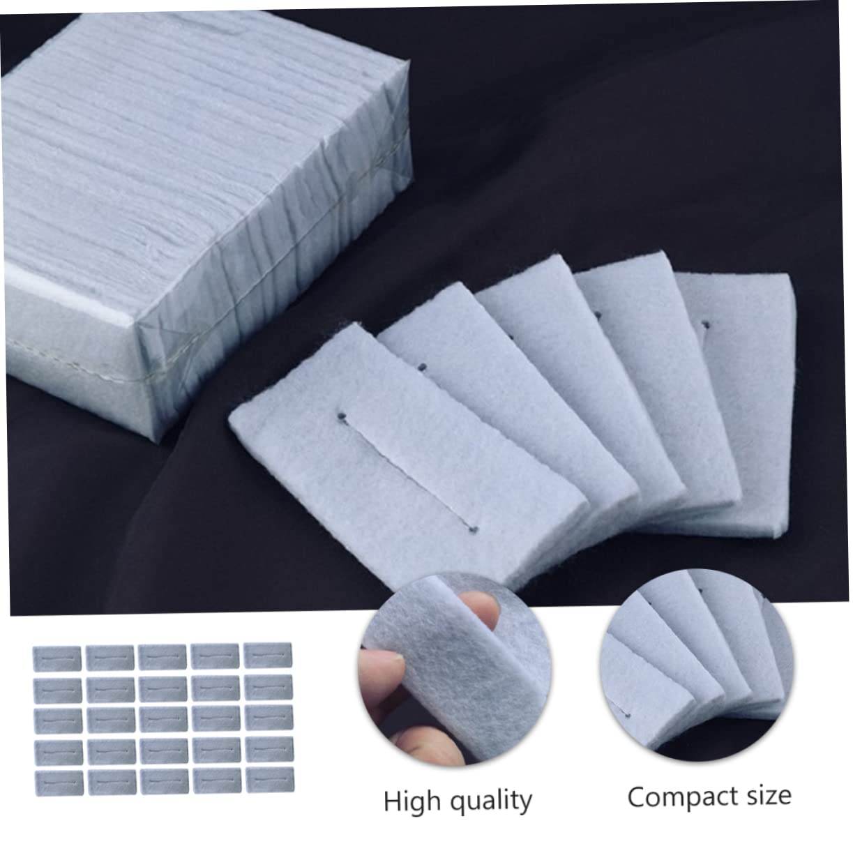 Beatifufu Heat Insulation Hair Cotton Perm Perm Hair Heat Insulation Pad Hairdressing Supplies Compact Size