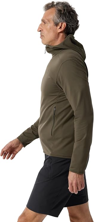 Arc'teryx Kyanite Lightweight Hoody Men's | Light Comfortable Performance Stretch Fleece Hoody