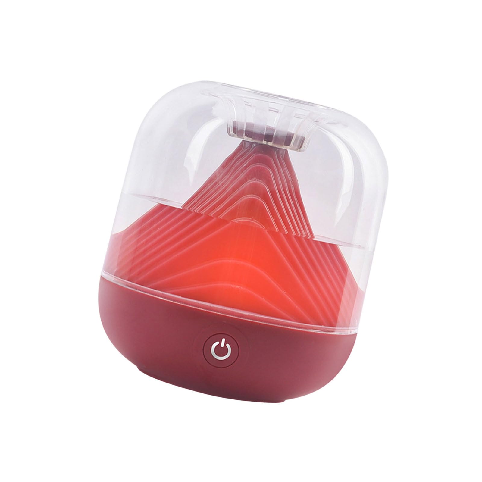 Elnwnnkc Air Humidifier with Night Light USB Rechargeable Water Atomizer 2 Speed Fragrances Diffuser for Desktop Bedroom Humidifier