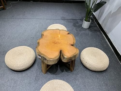 Slabstudiohongkong Park Bench, Garden Bench Park Porch, Outdoor Thick Wood Arm Bench Chair, Cedar Wood Beach Chair, Chair, Random Shape Table, Wooden Bench #TOP4