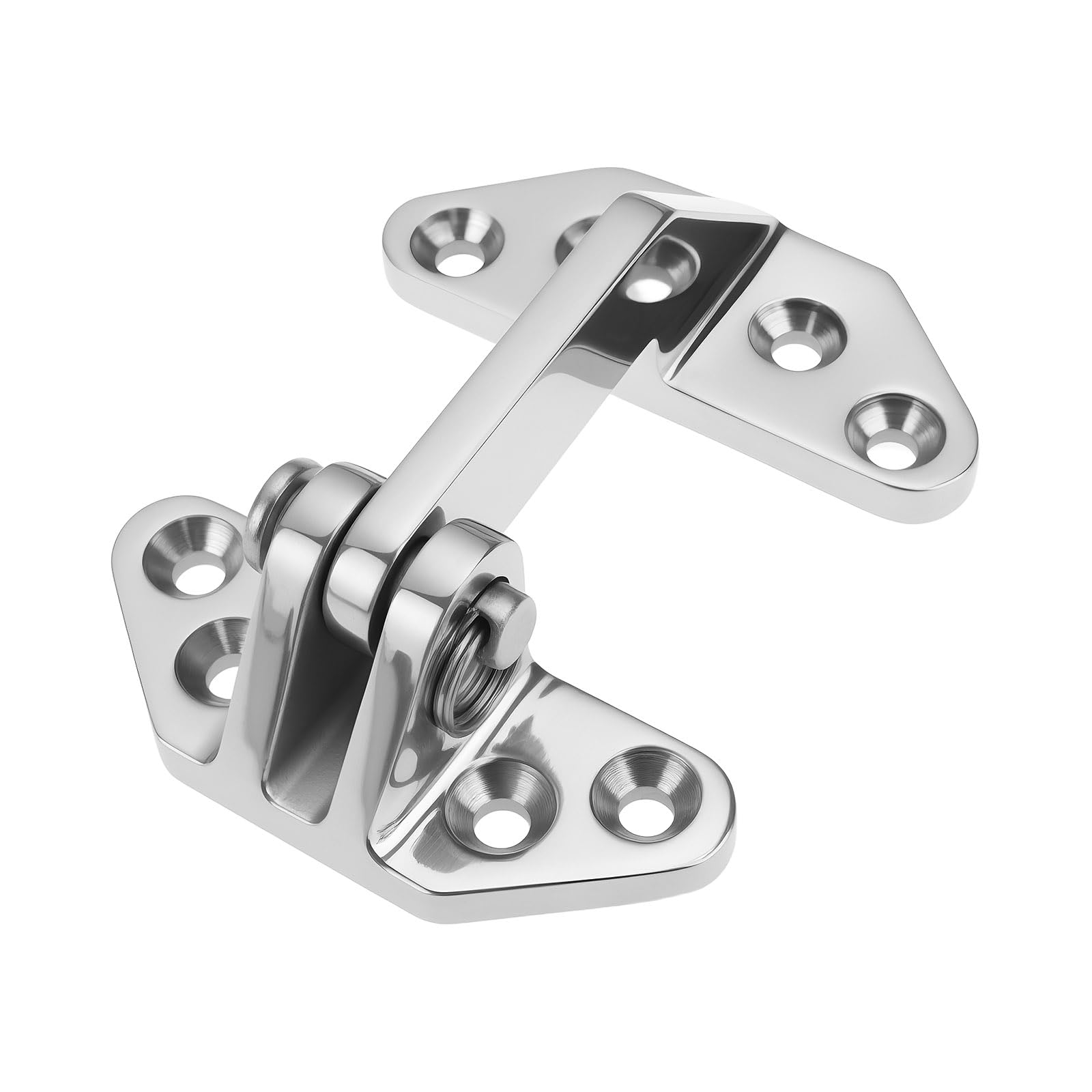 Briny River 92x73mm Heavy Duty Boat Hatch Hinge 316 Stainless Steel Suitable for Boat Engine Box