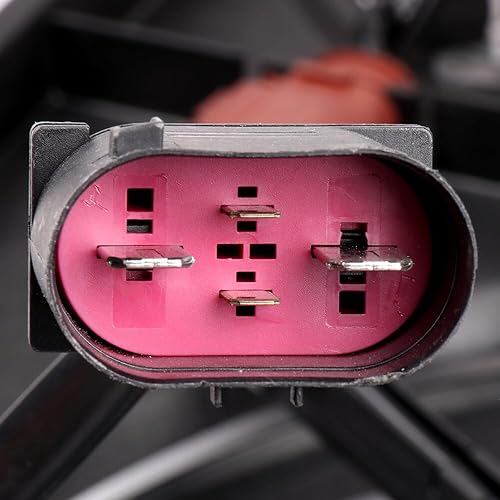 Miniatura 4 de SCITOO Ventilador de refrigeración 620-843, 1 radiador 13215, 1 apto para 2013 para V-olkswagen para Beetle 2.5L 2011-2013 para V-olkswagen para