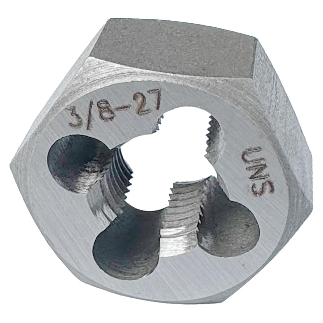 UNF Hex Right Hand Rethreading Die 3/8"-24 — Amazon image 5
