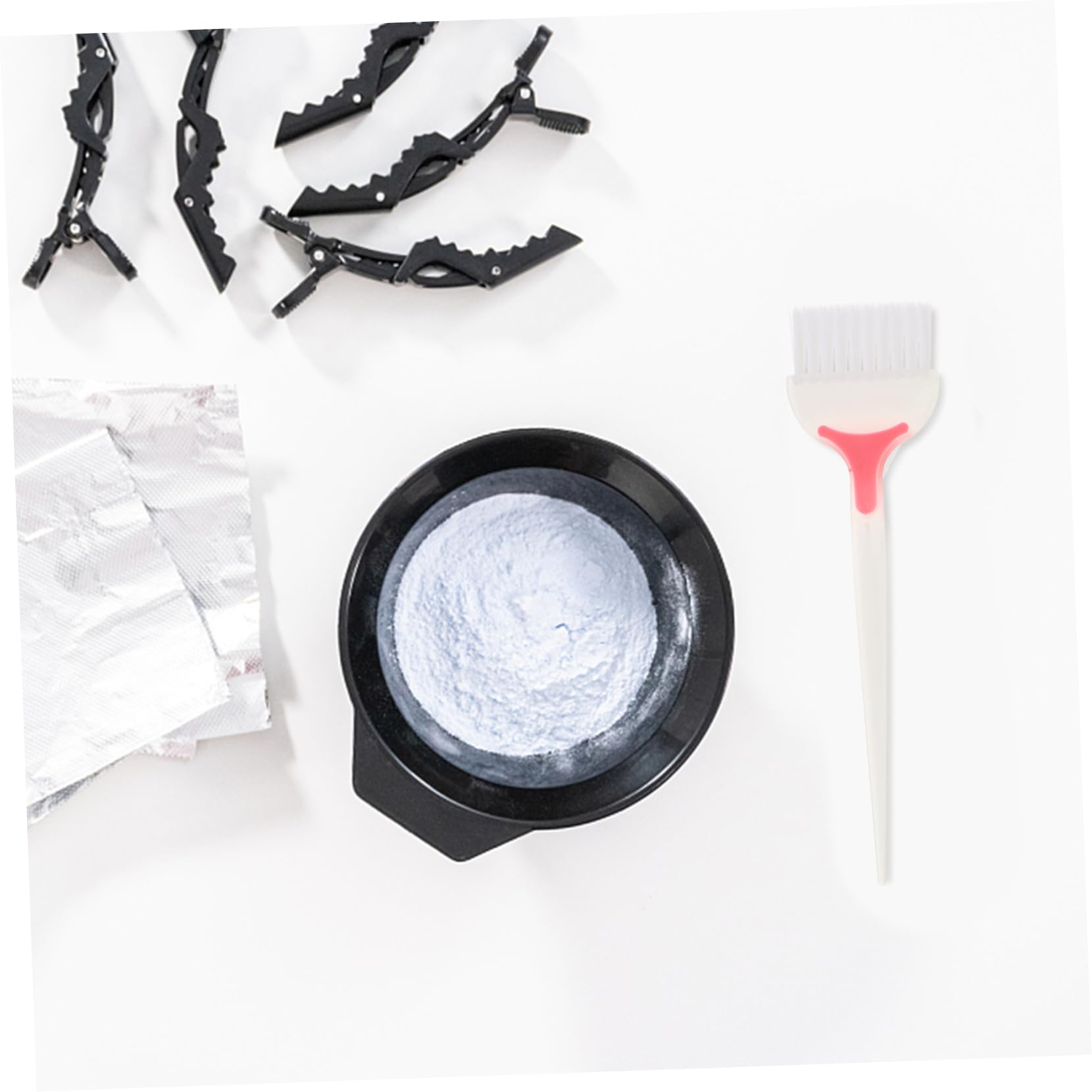 Healeved Hair Coloring Brush Set 6 Pcs Hair Dye Applicator Brush Soft Bristles for Salon Spa Diy