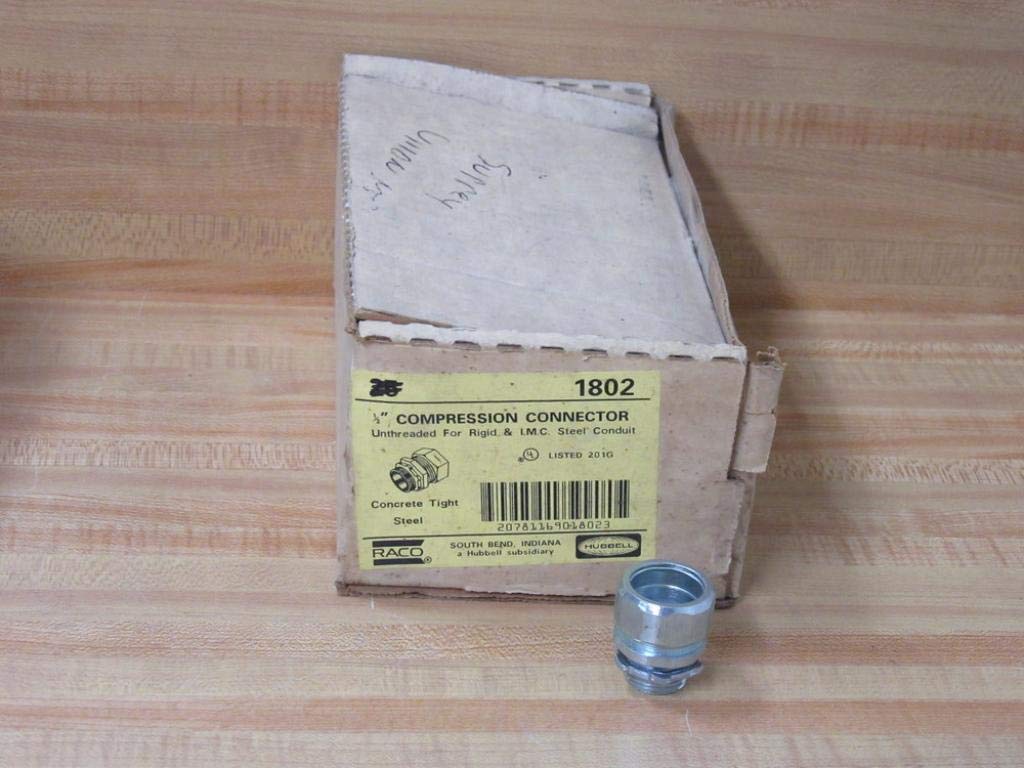 1802 1/2" Compression Connector (Pack of 15)