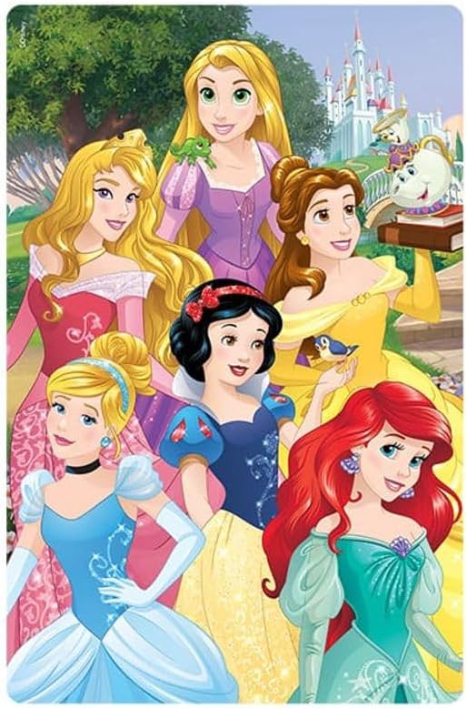 Toyster - Quebra-cabeça: Princesa - 100 peças metalizado - Disney - JAK