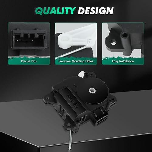 Vista 132 de SCITOO Reemplazo de actuador de puerta de mezcla de calentador HVAC para Ford F-150 2004-2008, para Ford para Lobo 2004-2008, para Lincoln para Mark