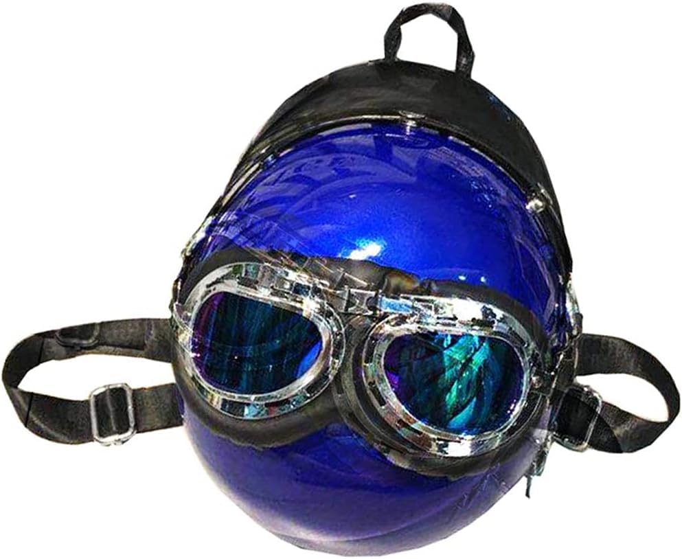 Sac à dos à bandoulière casque bleu parfait pour vos sorties urbaines stylées