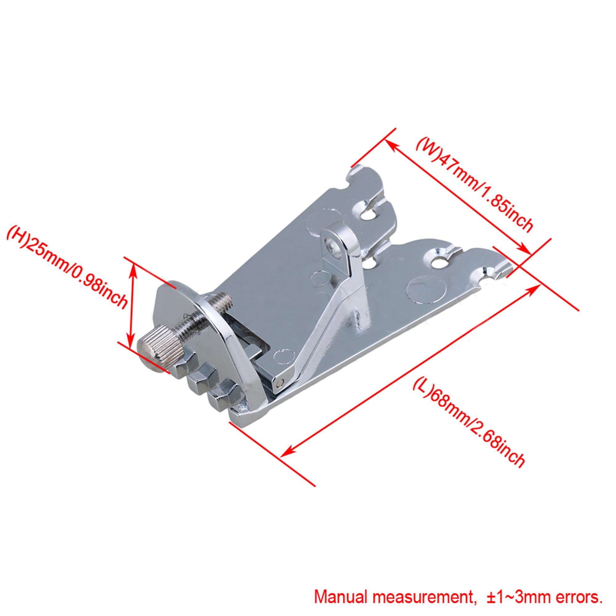 TSTS Silberner 5-Saiter Banjo Saitenhalter Zum Austausch Von Gitarrenteilen Austausch Gitarrenteilen