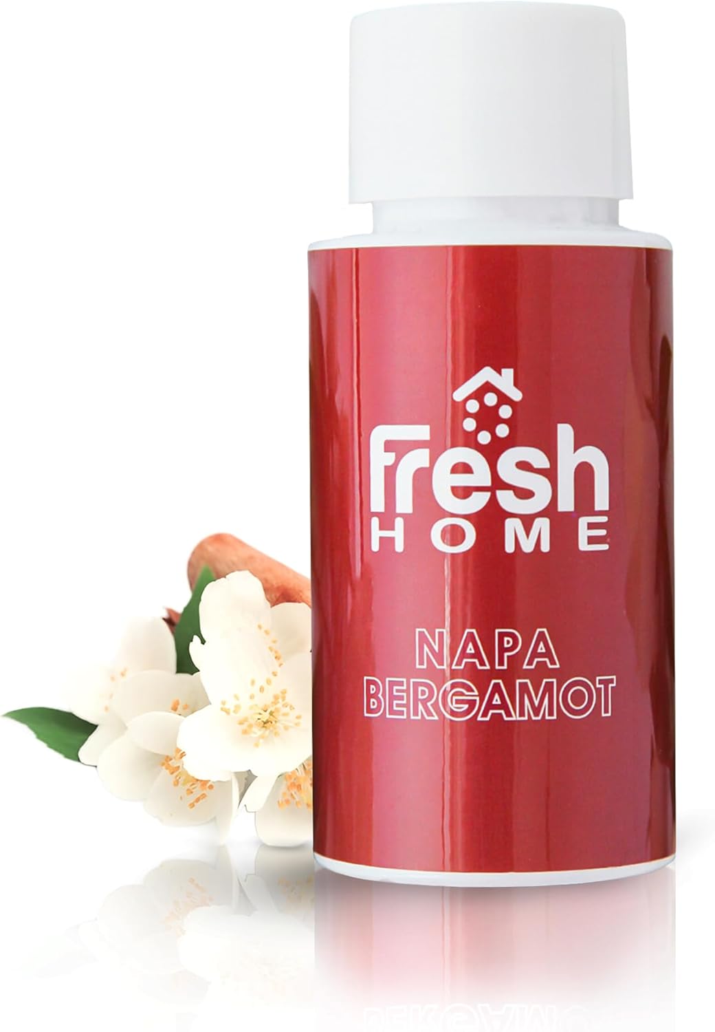 California Fresh Home Napa Bergamot Diffuser Oil - Natural Fragrance for Home Diffuser with White Floral & Sandalwood – 40 ml