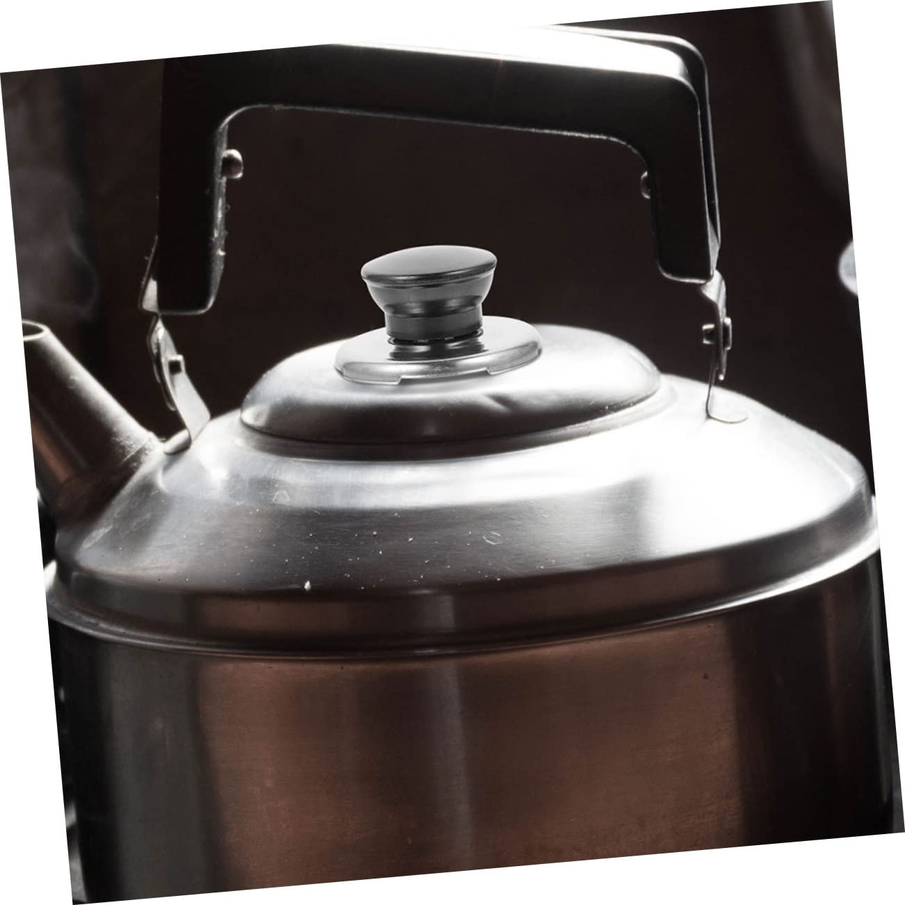 Lot De 4 Boutons De Couvercle Pour Théière/bouilloire - Poignées De Remplacement Ergonomiques - Noir