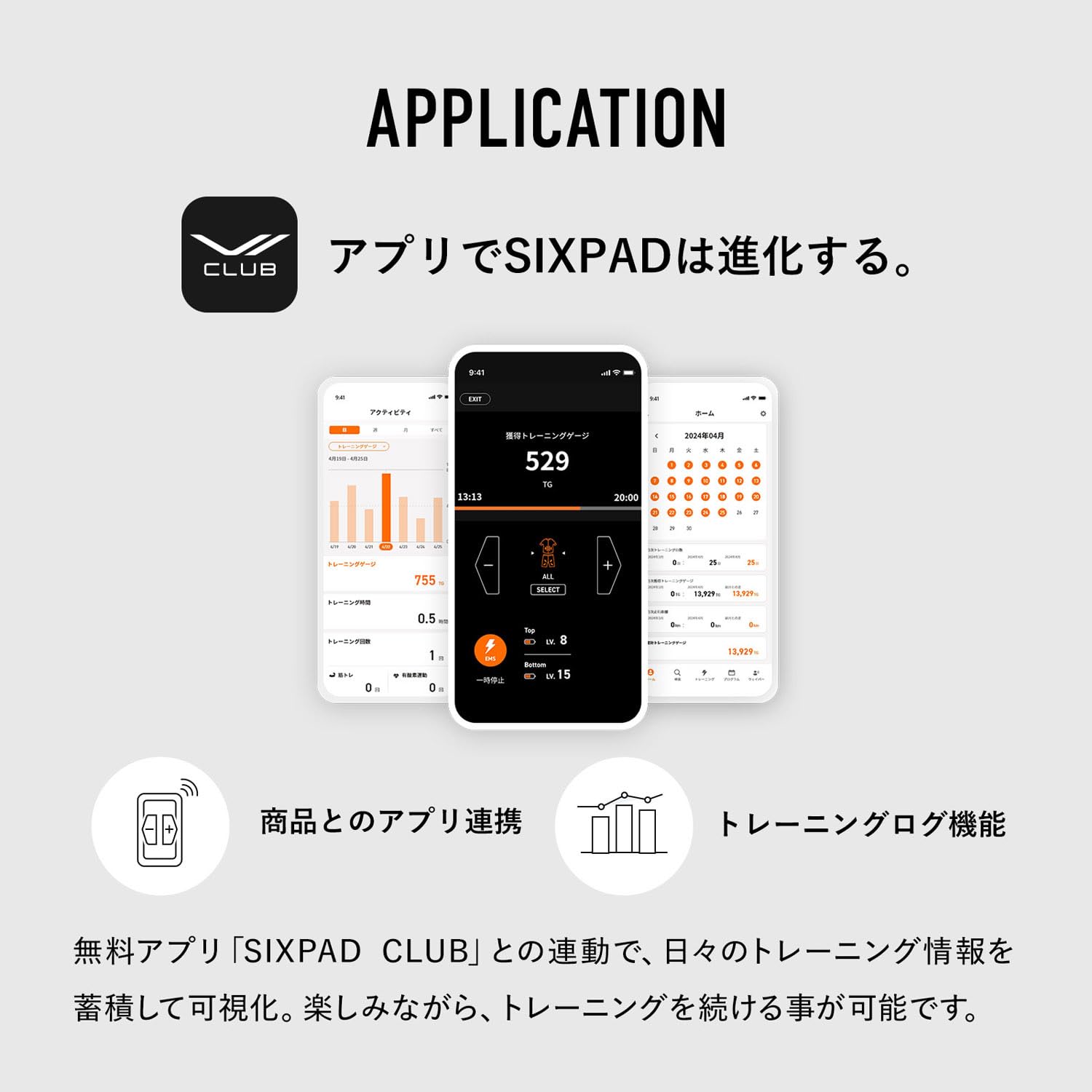Amazon.co.jp: シックスパッド ザ バイク イーエックス/SIXPAD The 