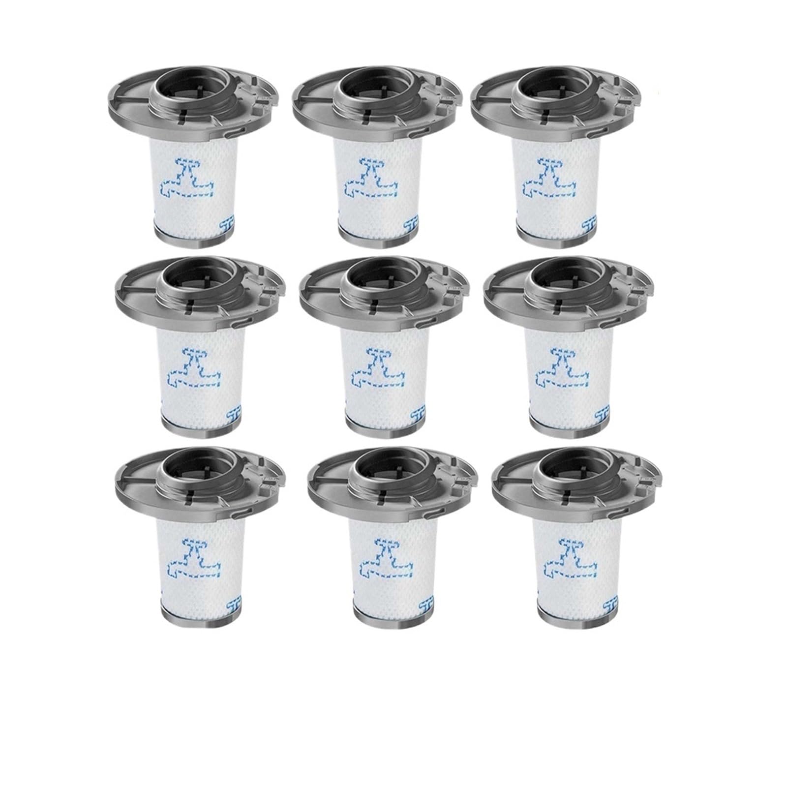 Zmywalny Filtr, Kompatybilny Z Rowenta X-Force Flex 8.60 X-Pert 6.60, Część Zamienna Do Nasadki Odkurzacza(12PCS)