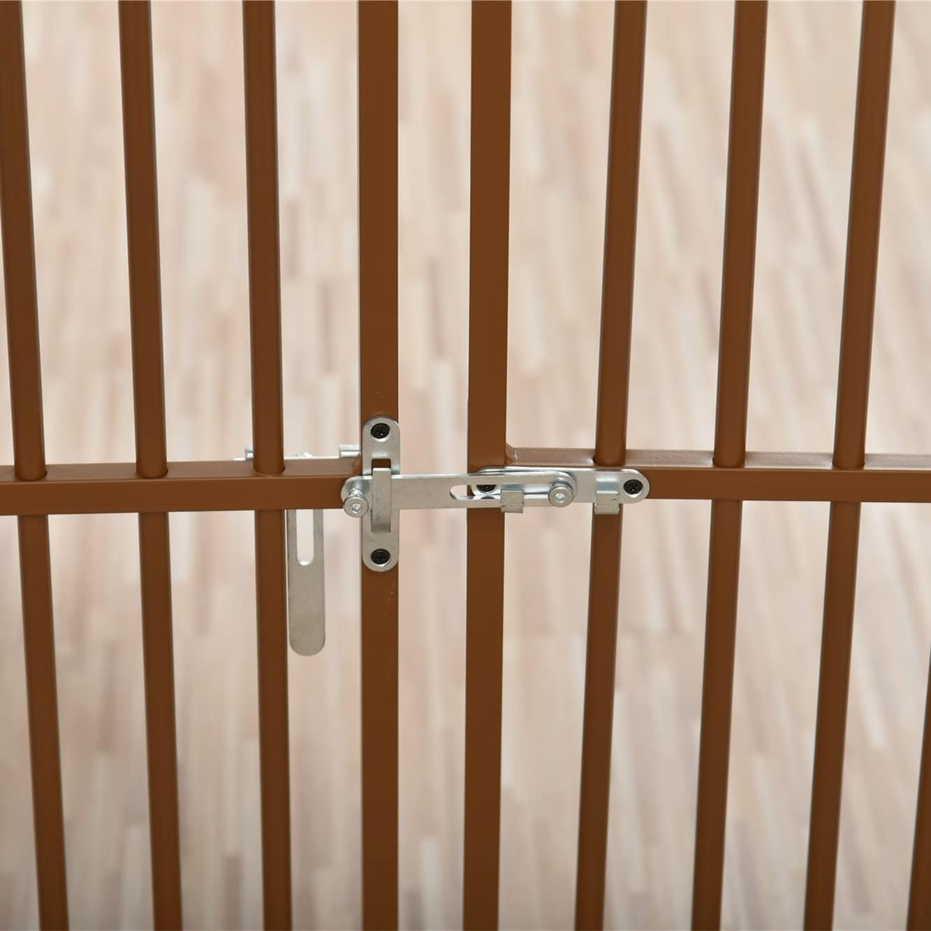 ペット高さ調節対応 191-255cm ドア ケージ留守番脱走防止柵【ホワイト】 ペット高さ調節対応 191-255cm ドア ケージ留守番脱走防止柵【ホワイト】