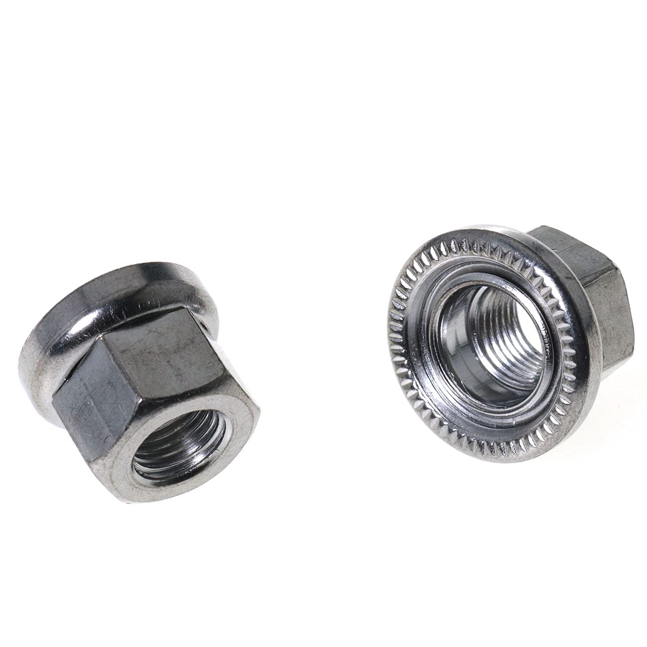 Ensemble De 2 écrous De Moyeu Arrière M8 Pour Vélo Enfant - Alliage D'aluminium Léger Et Coloré - 5