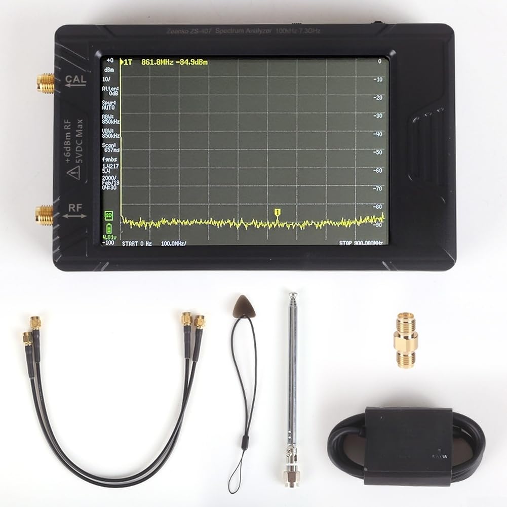 Spektrumanalysator 100kHz-7,3GHz mit Signalgenerator