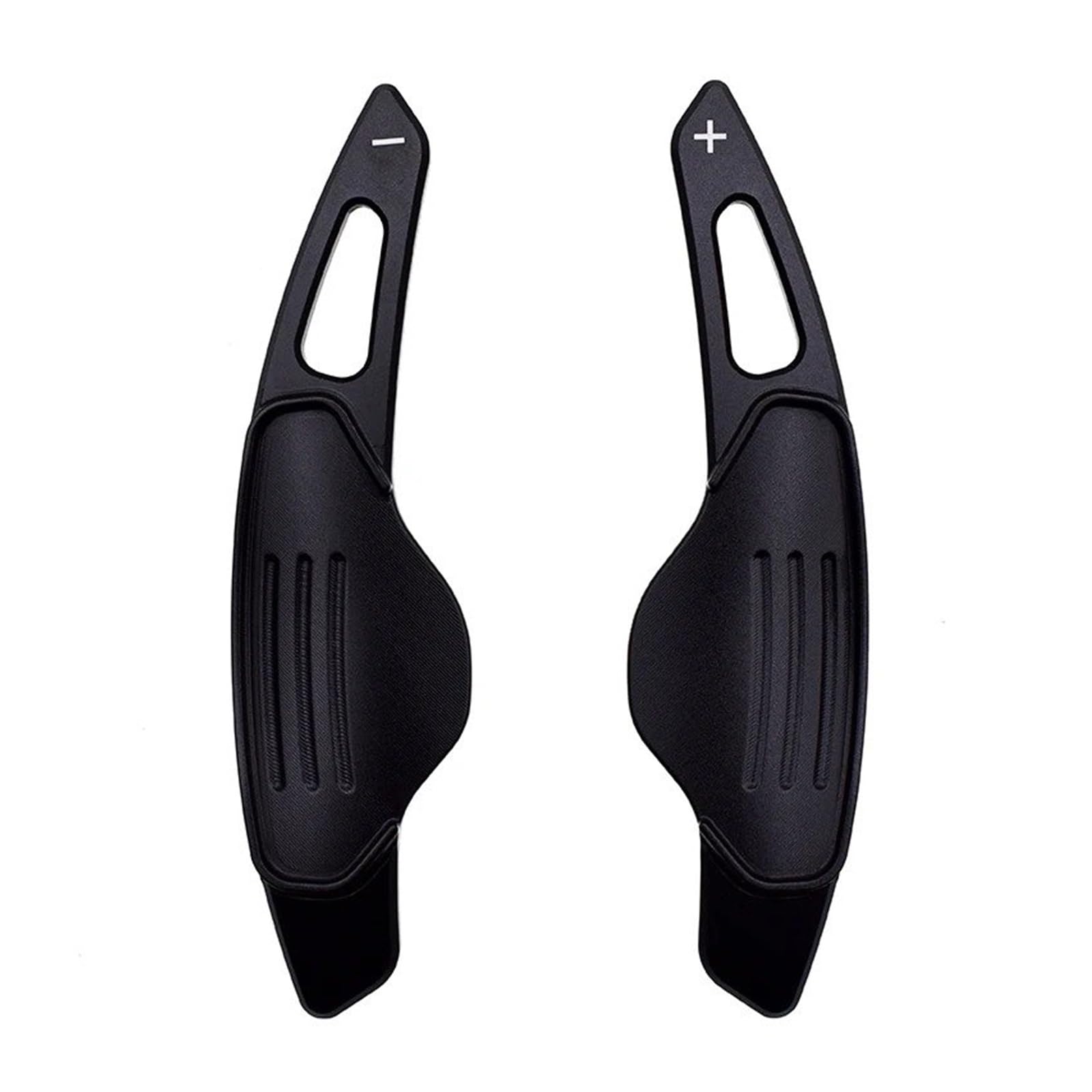 Eejghfwq for Jaguar for XF XE Aluminum Steering Wheel Shifter Extension Shift Paddles Interior Modifications Steering Wheel Shift Paddle(Black)