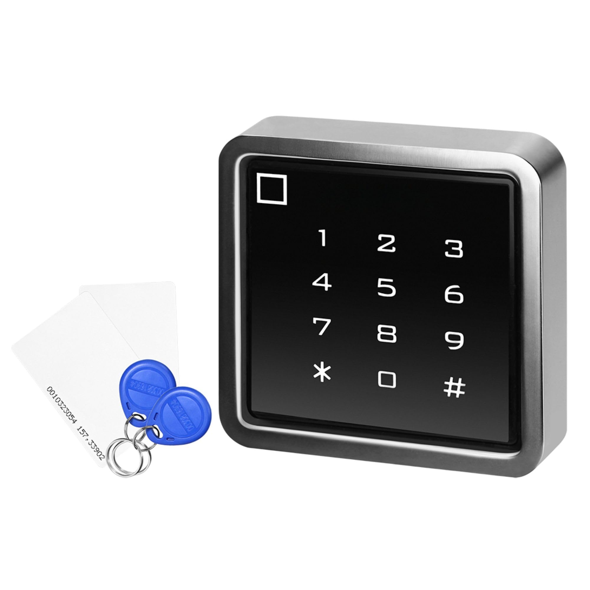 Digicode Portail avec Tuya App Serrure Connectée WiFi avec Lecteur de Porte-Clés RFID et Cartes Résistante IP68