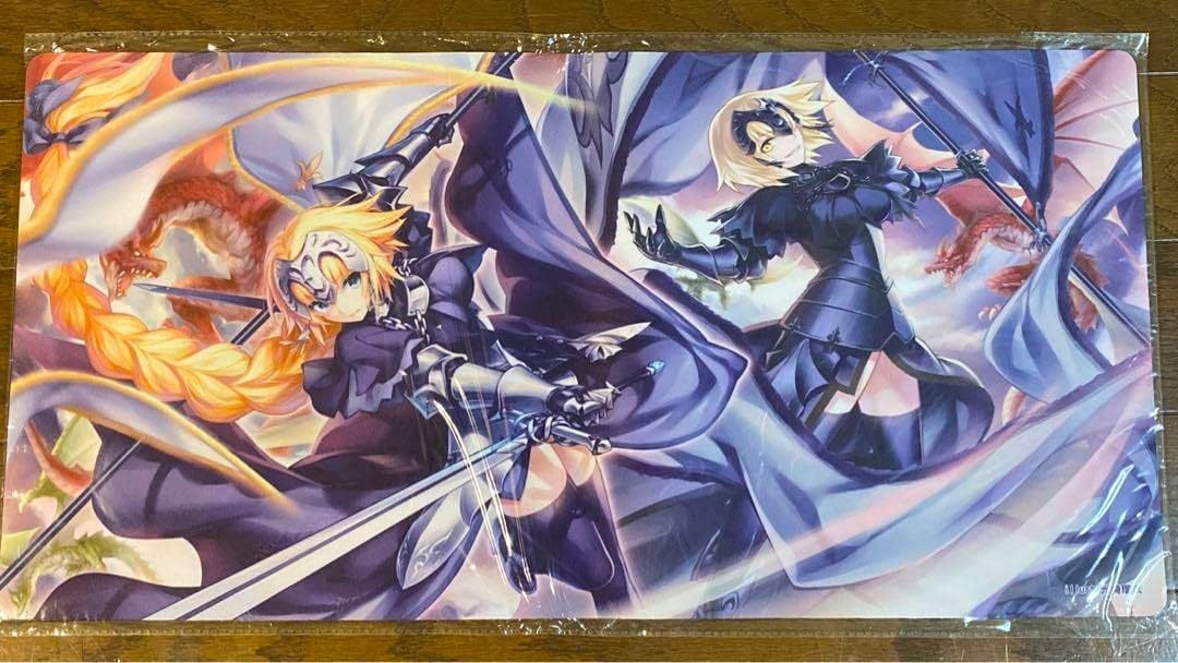 FGO ジャンヌオルタ ジャンヌダルク 混沌の女神様 光るプレイマット