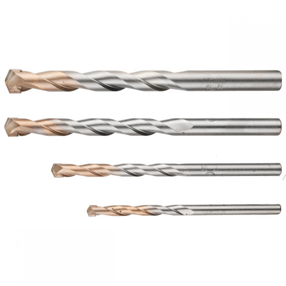 Connex COX974905 Concrete Drill Bit of Carbide, Silver, 5-10 mm, Set of 4 Piece, 5 - 10 mm