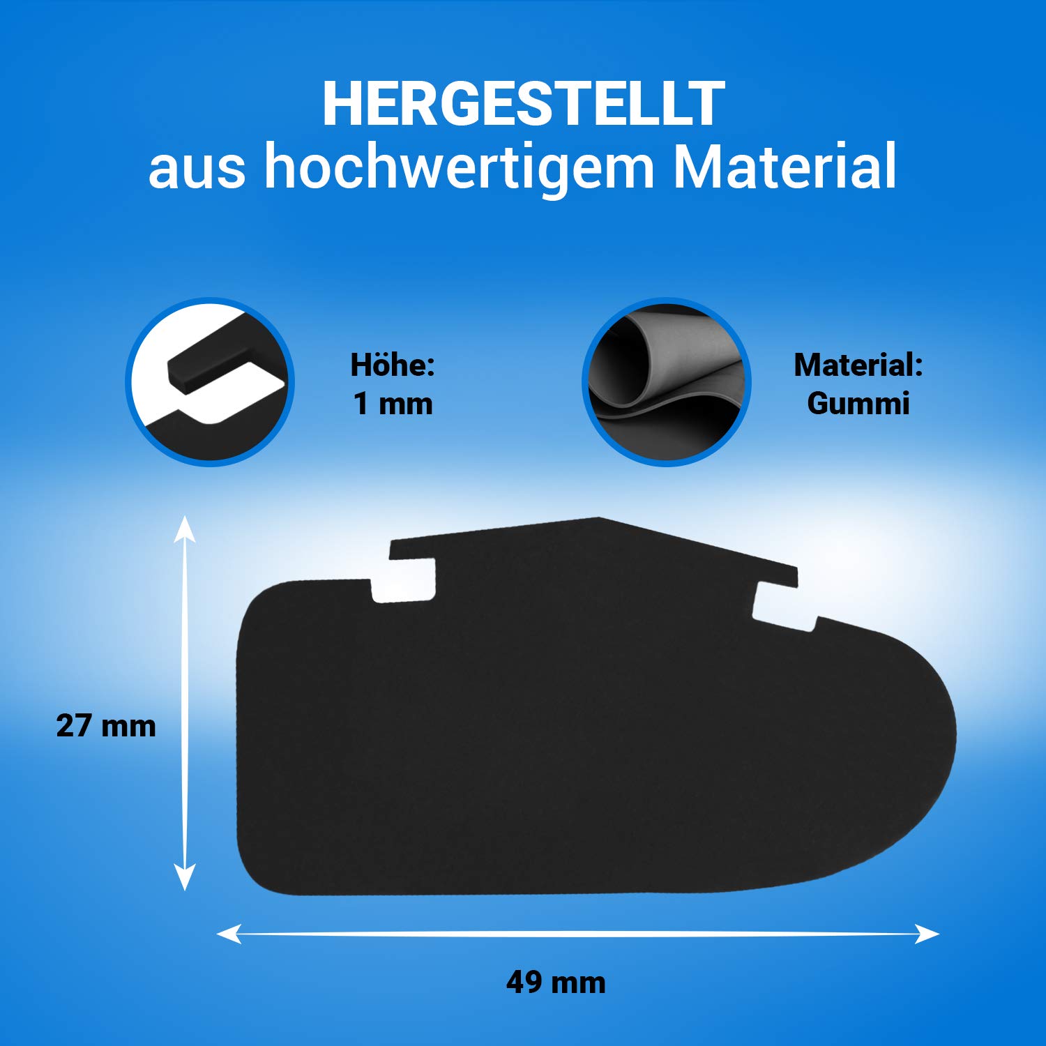 Gummiklappe Compatibile Con Philips 996510073603 per Mini