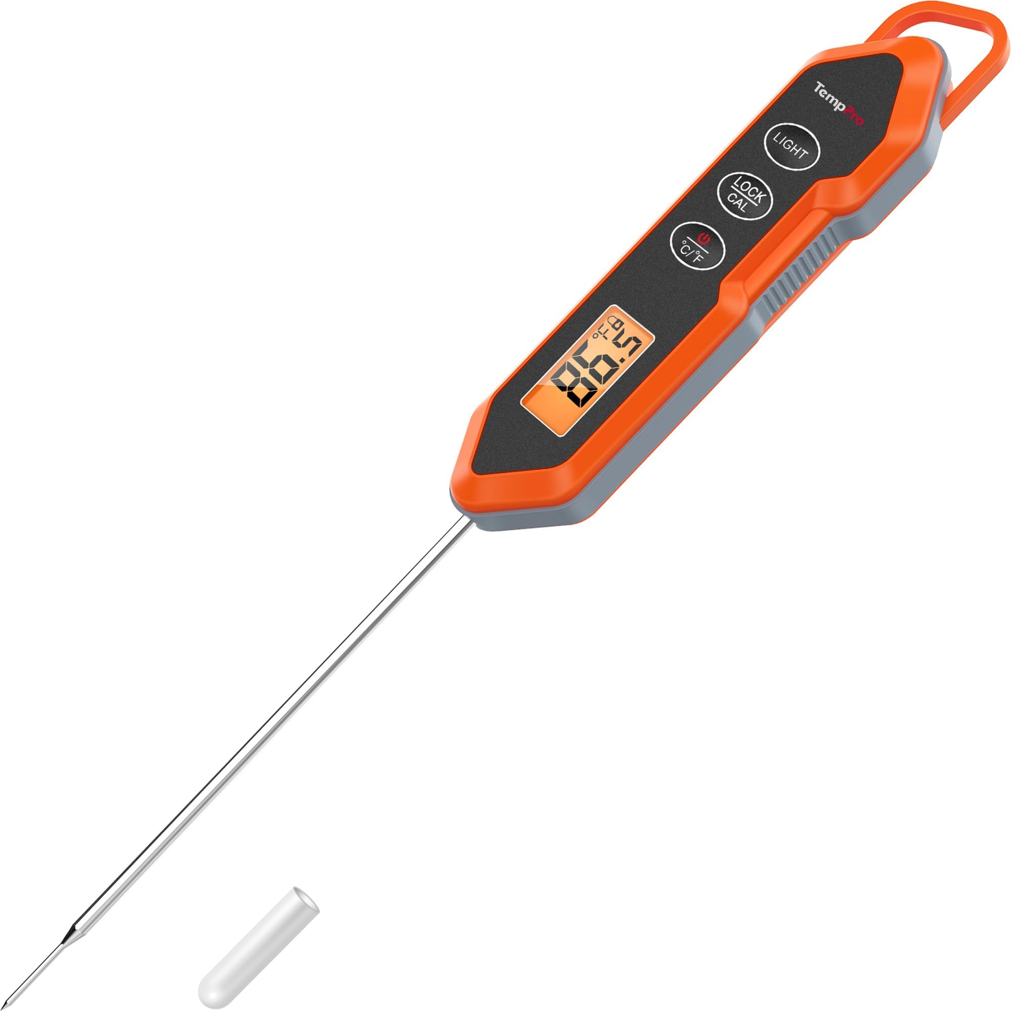 ThermoPro TP15H Digital Thermometer Waterproof Thermometer with Long Probe Instant Read Thermometer with Calibration