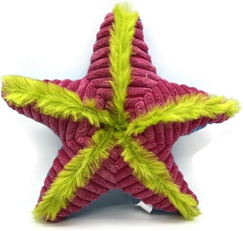 Miniatura 1 de The Petting Zoo Peluche de estrella de mar, regalos para niños, juguete de peluche de estrella de mar, 12 pulgadas (rosa)