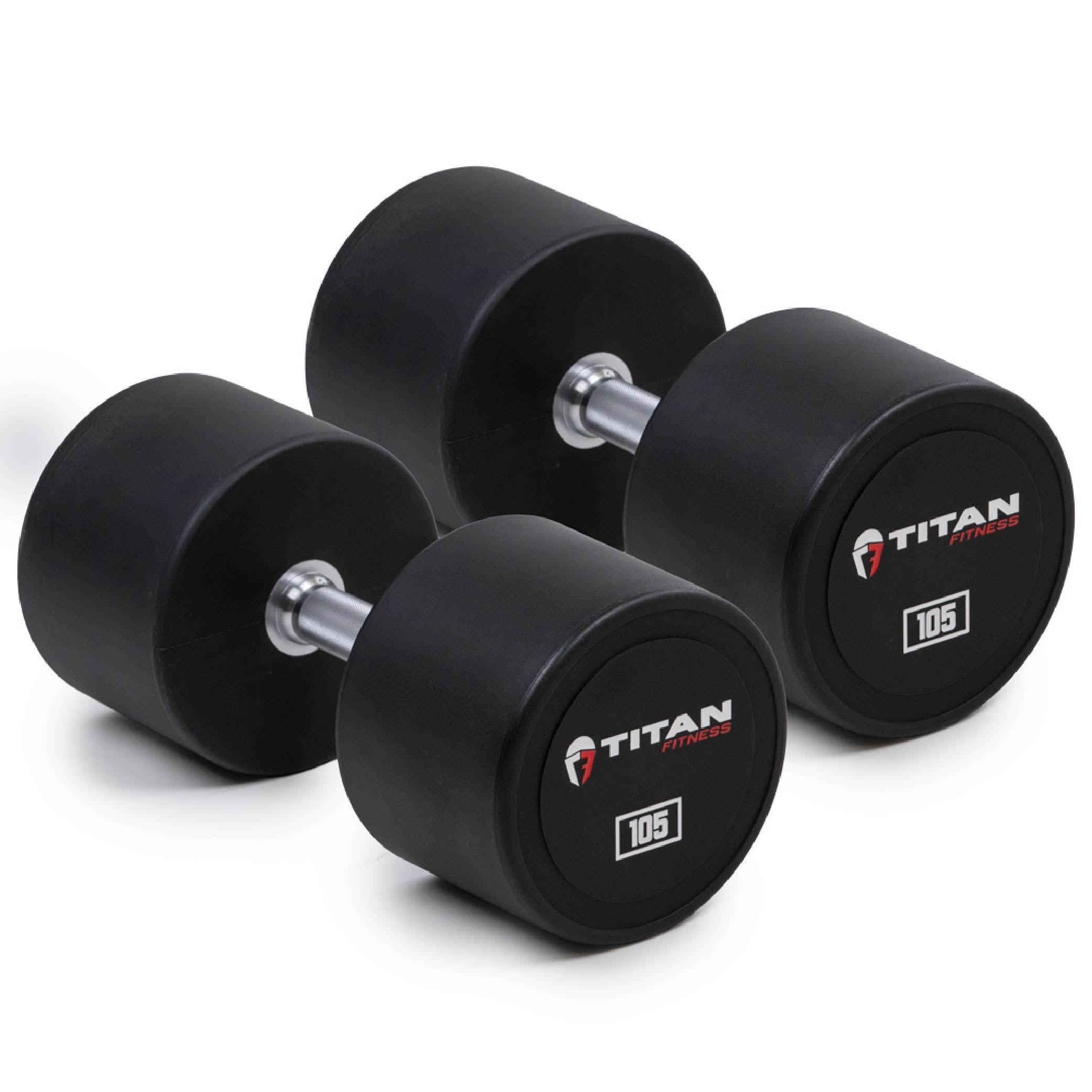 Amazon | Titan ウレタンダンベル 105ポンド ペア | Titan