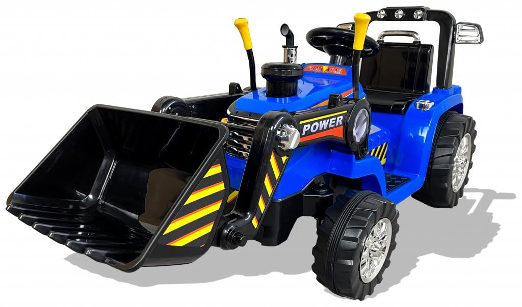 Tractor Electrico Para Niños PEKECARS Tractor Elu00e9ctrico