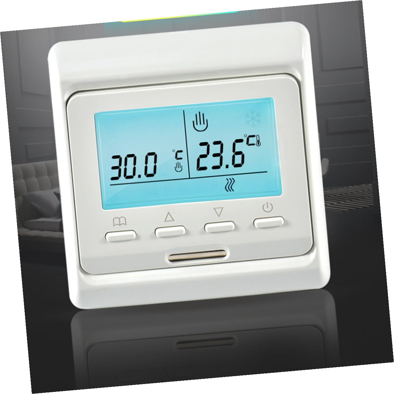 Programmierbarer Fußbodenheizungsregler LCD V706h-16a