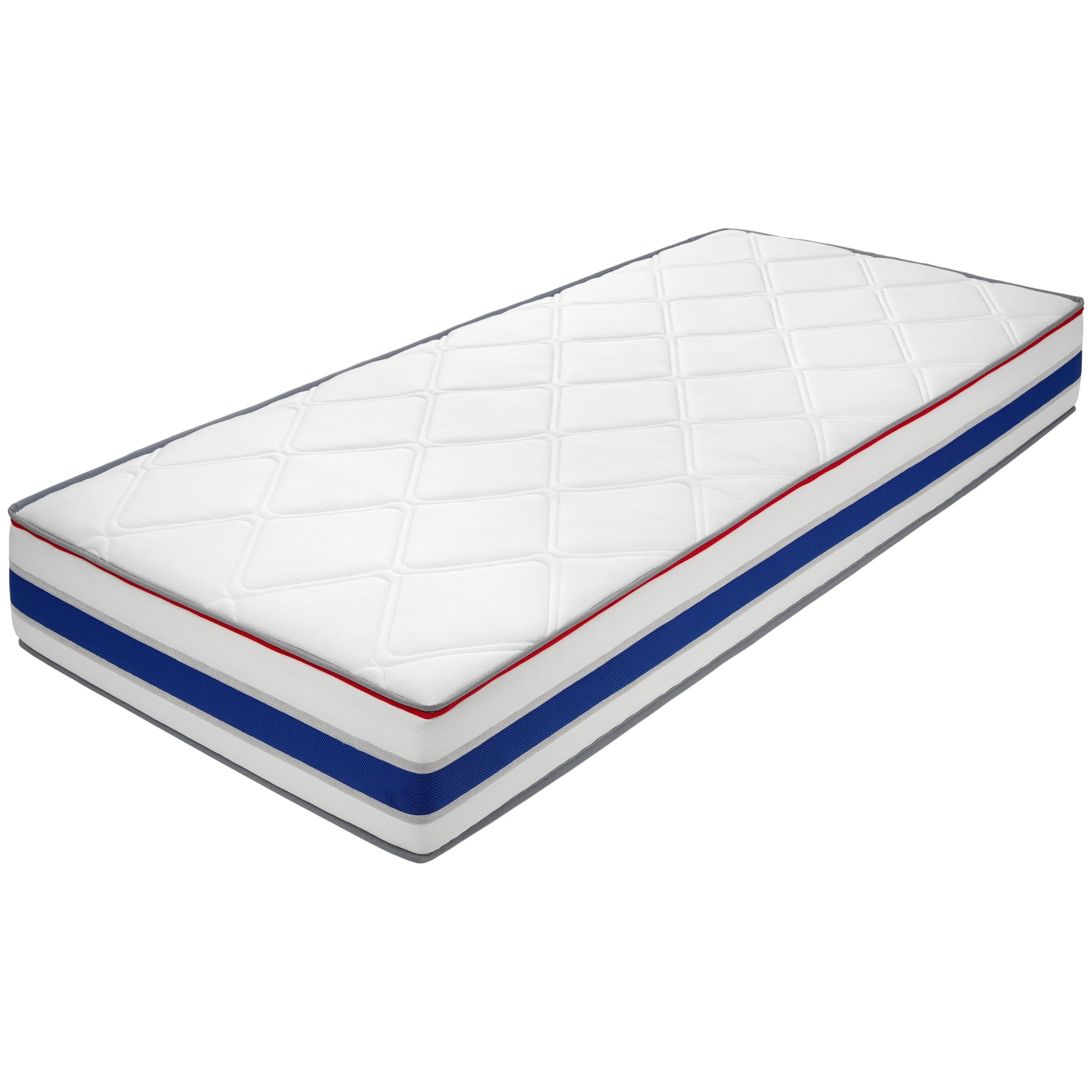 Arensberger RELAXX Matratze 140x200 cm | Kaltschaummatratze mit 3D Memory Schaum | ergonomische Höhe 25cm | wendbarer Härtegrad H2/H3 | Gel Schaum Bezug | 140x200cm Rollmatratze punktelastisch