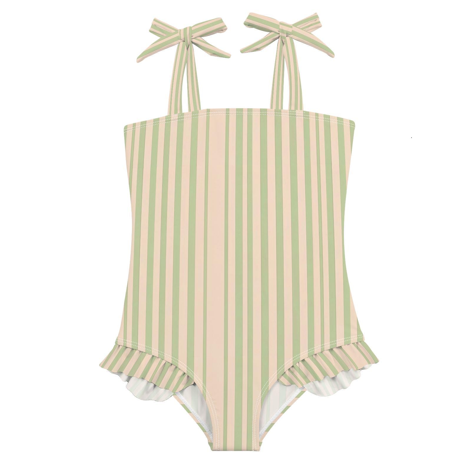 FRODOTGV Costume da bagno intero ad asciugatura rapida, costume da bagno estivo da spiaggia per bambine