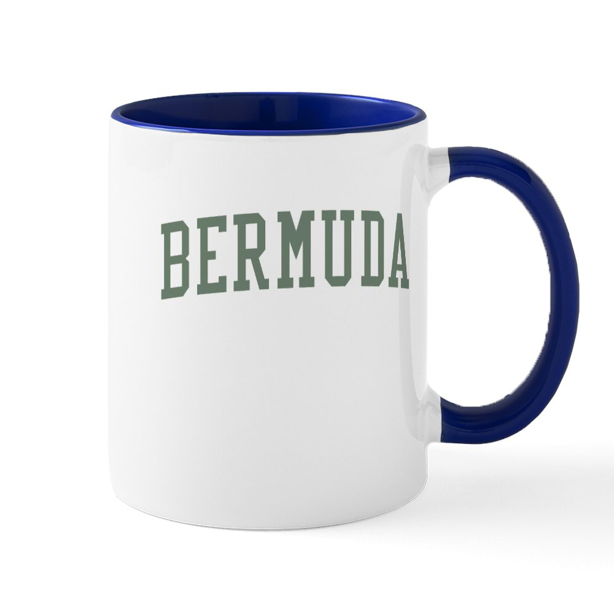 CafePress Bermuda Green Mug 11 oz (325 ml) Ceramic Coffee Mug