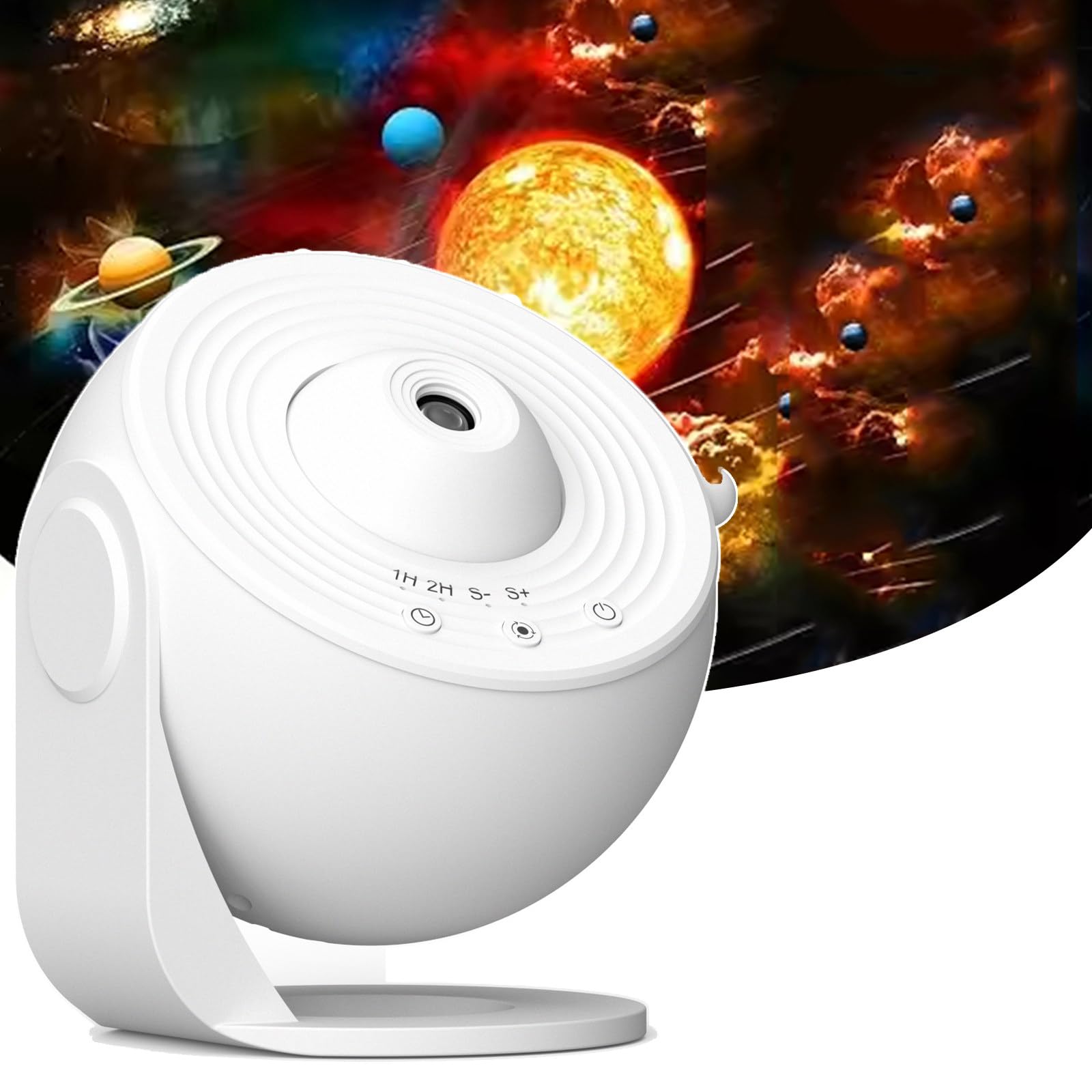 Planetarium - Proiettore galassia, con 13 dischi galassie sostituibili 4K, lampada spaziale a LED per bambini e adulti, ideale per camera da letto, soffitto, decorazione per la casa