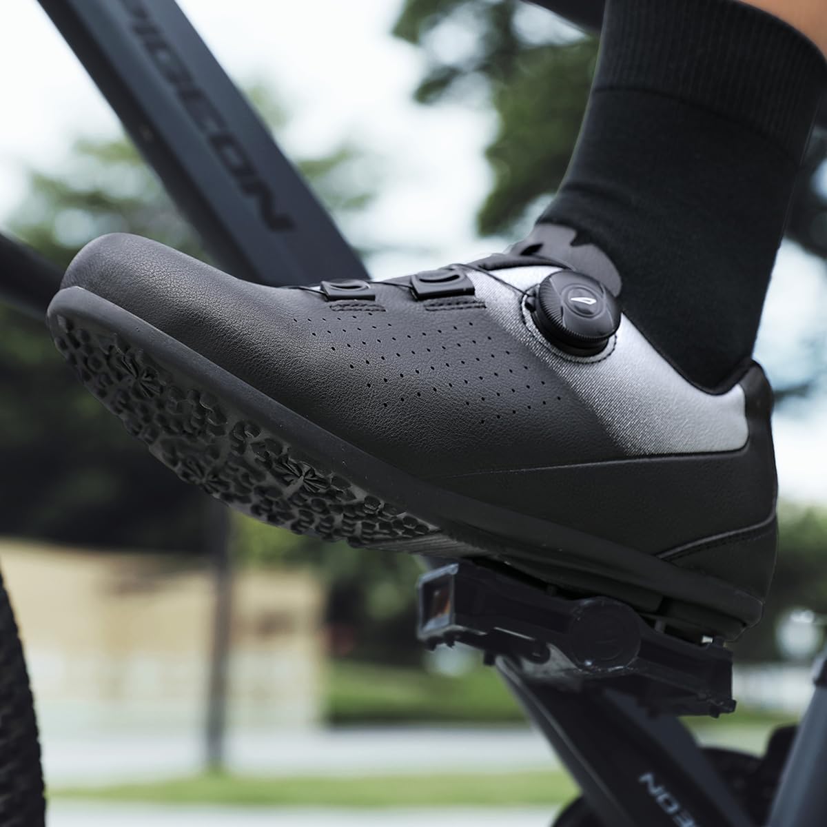 Scarpe da Ciclismo Uomo Donna, Scarpe comode da Bici da Montagna e Strada a Suola Piatta, Scarpe da Ginnastica MTB Antiscivolo