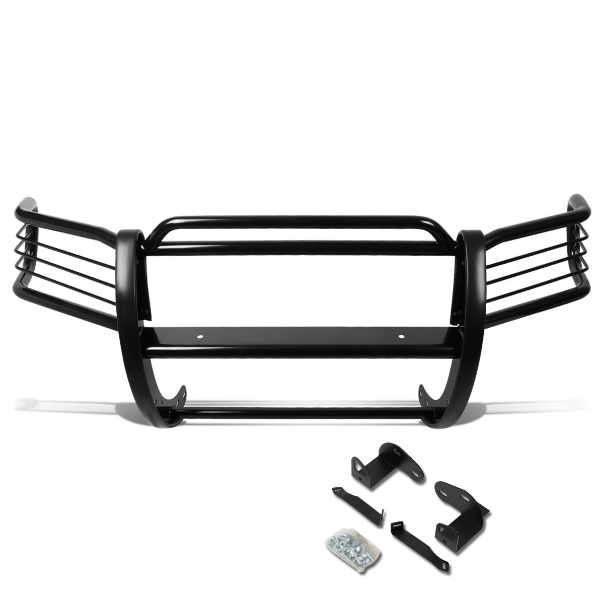 DNA MOTORING GRILL-G-025-BK Front Bumper Brush Grille Guard,Black