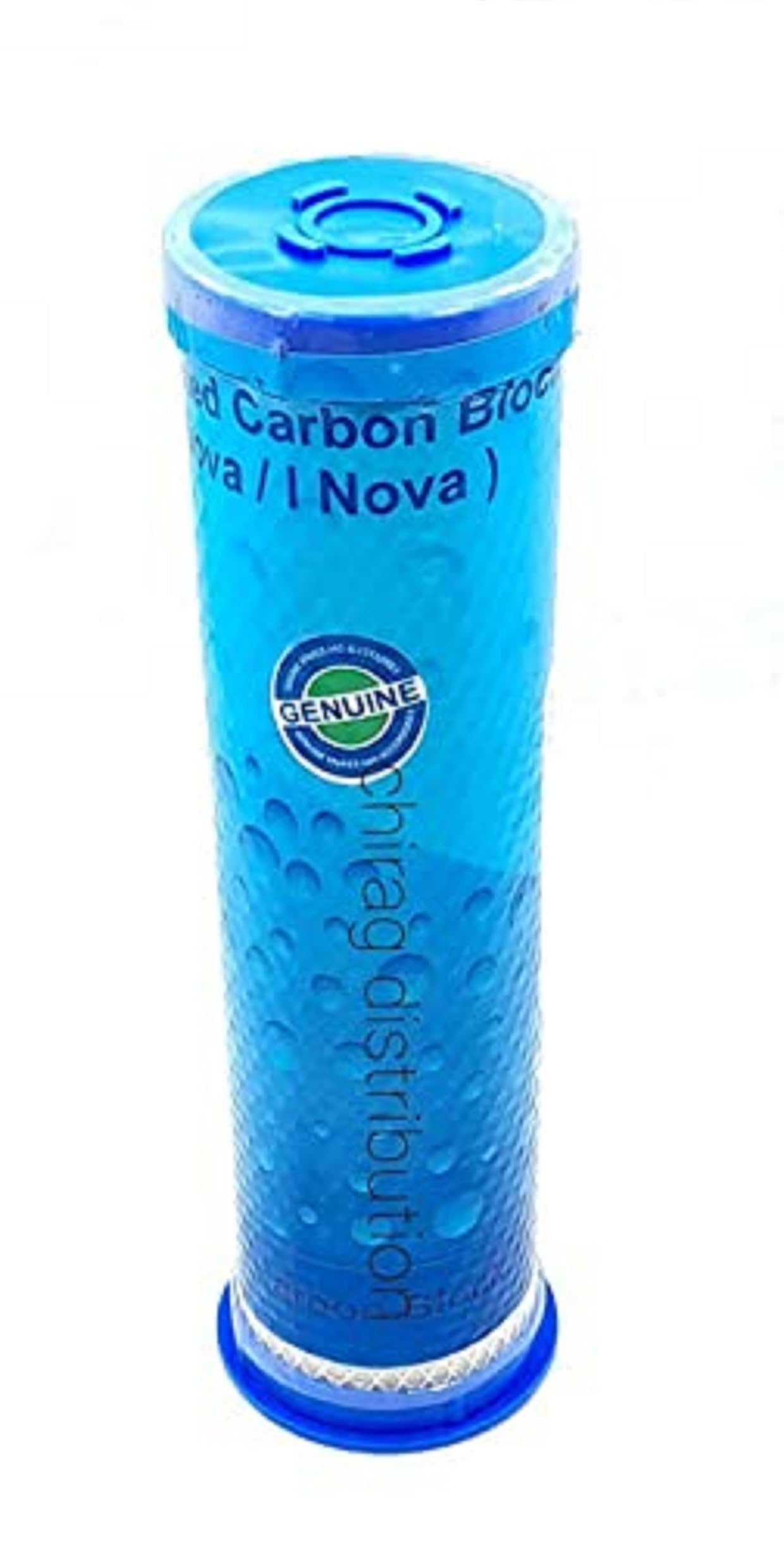 AMPEREUS Hi-Flo 10" Block Carbon & Spun PP Filter Prefilter Compatible for AG Compact RO Water Purifier