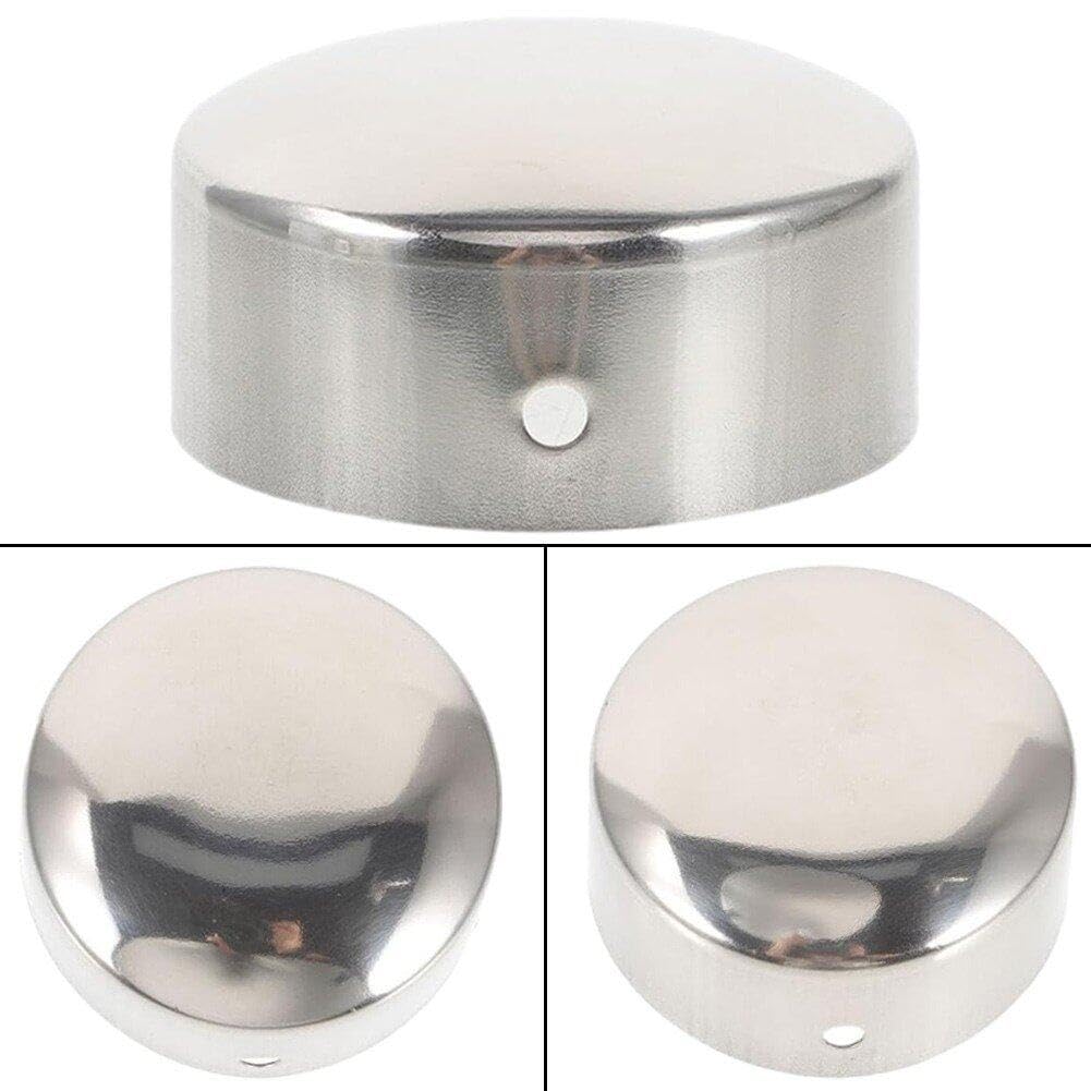 Tapones redondos de 38 mm para soportes de riel de barandilla, ideales para decoración de reposabrazos de tuberías, tapas de extremo de mujer