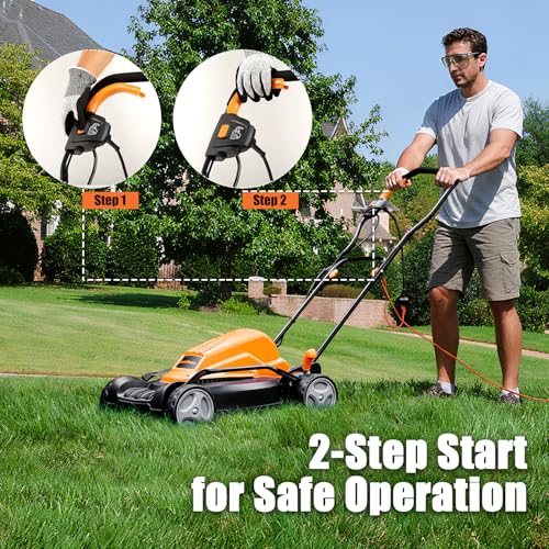 Image of LawnMaster Electric Lawn Mower 12AMP 19-Inch ME1218X.01
