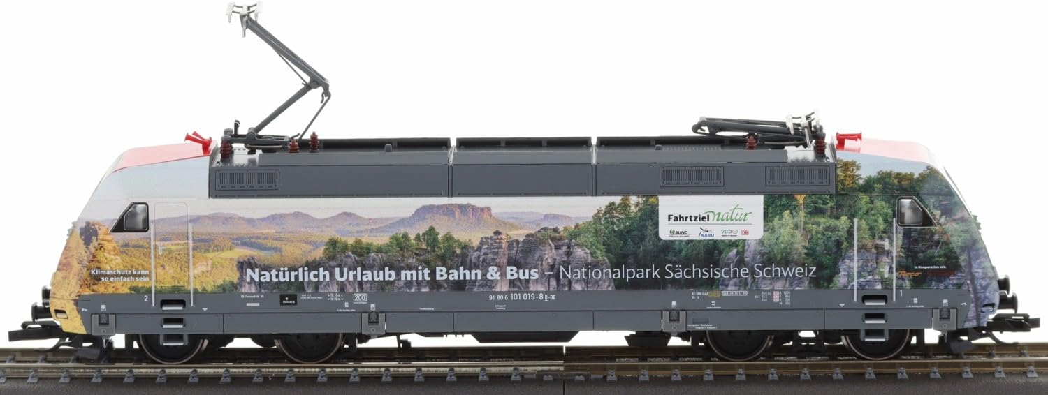Tillig 02321 TT E-Lok 101 019-8 "Destinazione di guida Natur, DB AG, Ep. VI